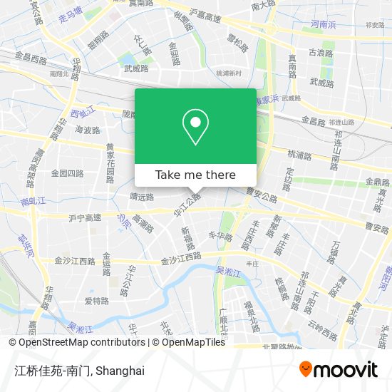 江桥佳苑-南门 map