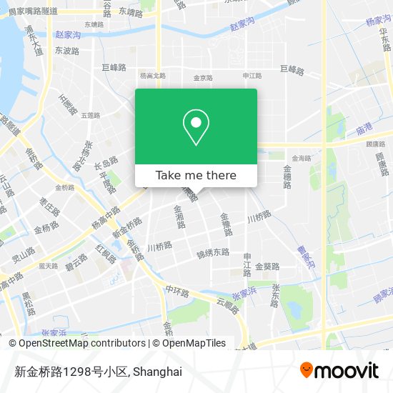 新金桥路1298号小区 map