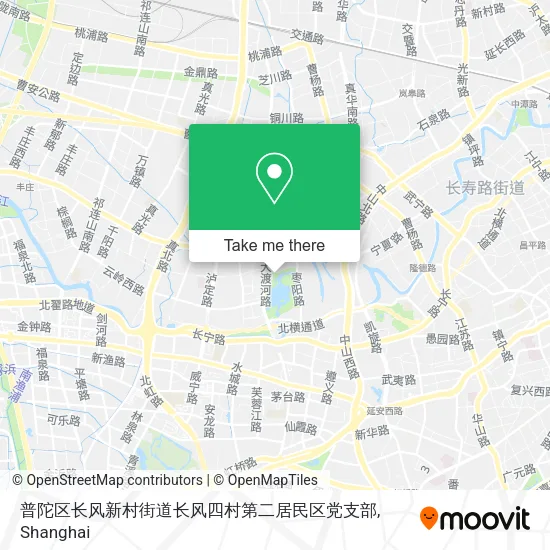 普陀区长风新村街道长风四村第二居民区党支部 map