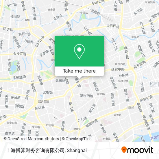 上海博算财务咨询有限公司 map