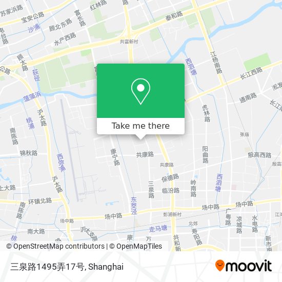 三泉路1495弄17号 map