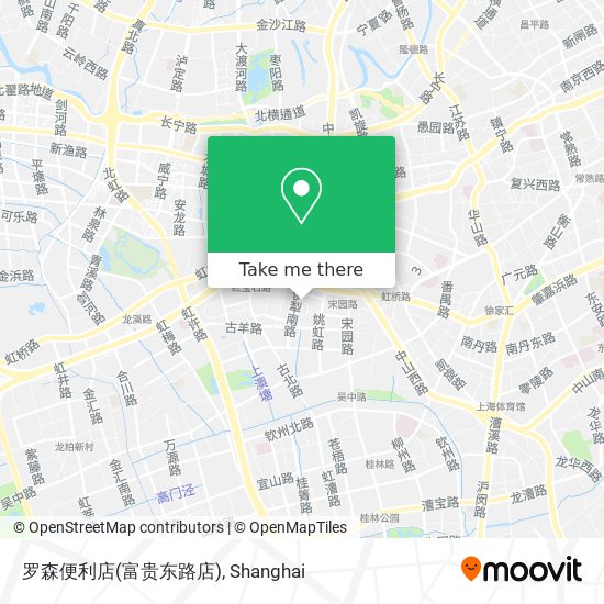 罗森便利店(富贵东路店) map