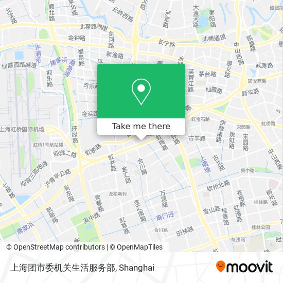 上海团市委机关生活服务部 map