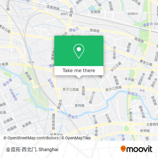 金霞苑-西北门 map