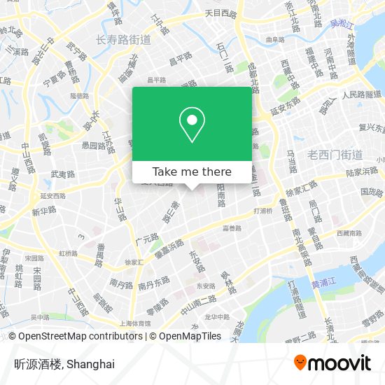 昕源酒楼 map