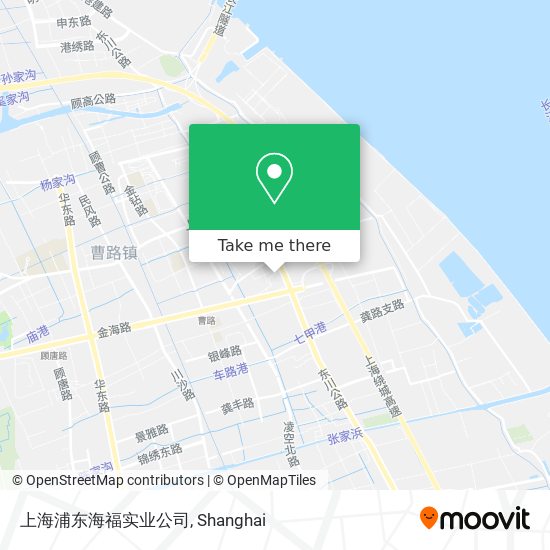上海浦东海福实业公司 map