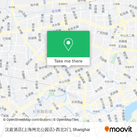 汉庭酒店(上海闸北公园店)-西北2门 map