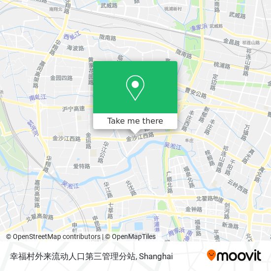 幸福村外来流动人口第三管理分站 map