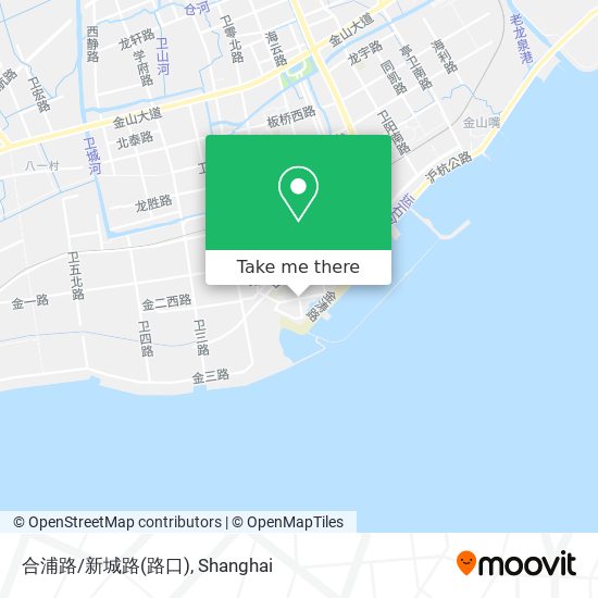 合浦路/新城路(路口) map