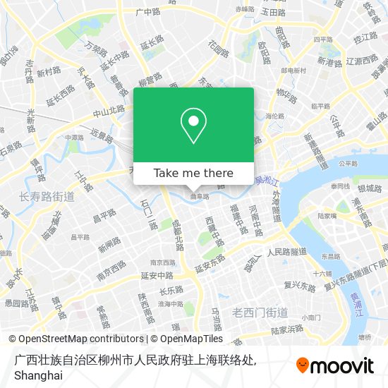 广西壮族自治区柳州市人民政府驻上海联络处 map