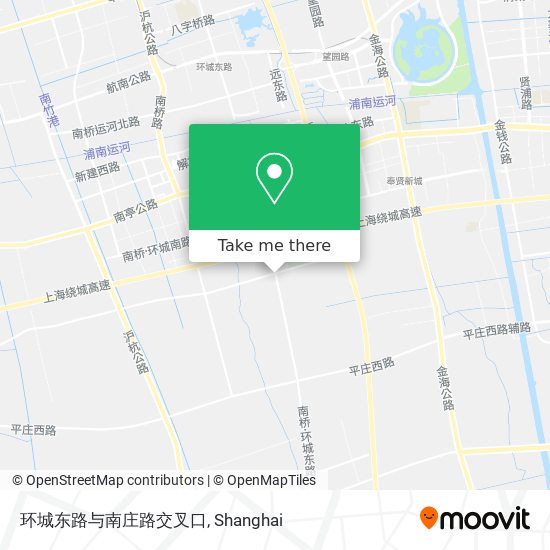 环城东路与南庄路交叉口 map