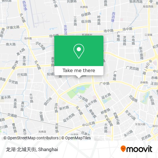 龙湖·北城天街 map