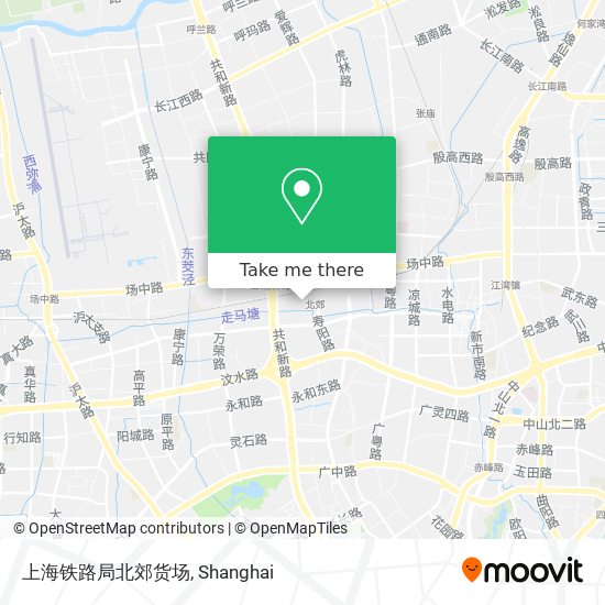 上海铁路局北郊货场 map