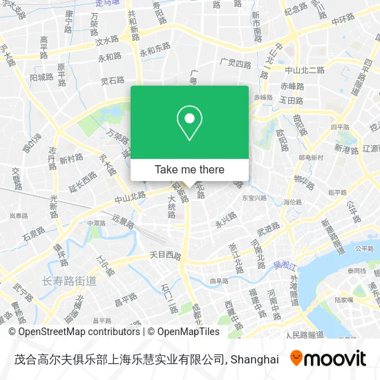 茂合高尔夫俱乐部上海乐慧实业有限公司 map