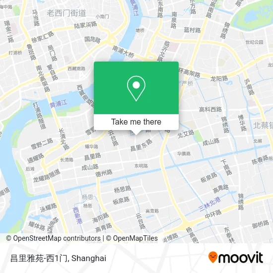 昌里雅苑-西1门 map