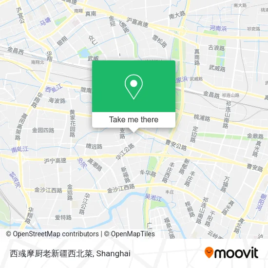 西彧摩厨老新疆西北菜 map