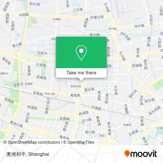 澳洲和牛 map