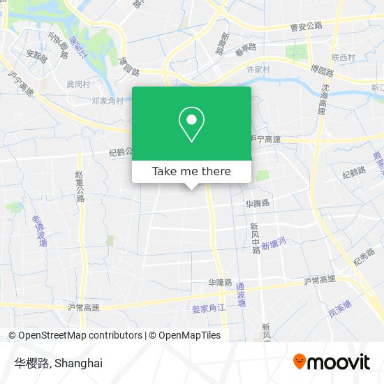 华樱路 map