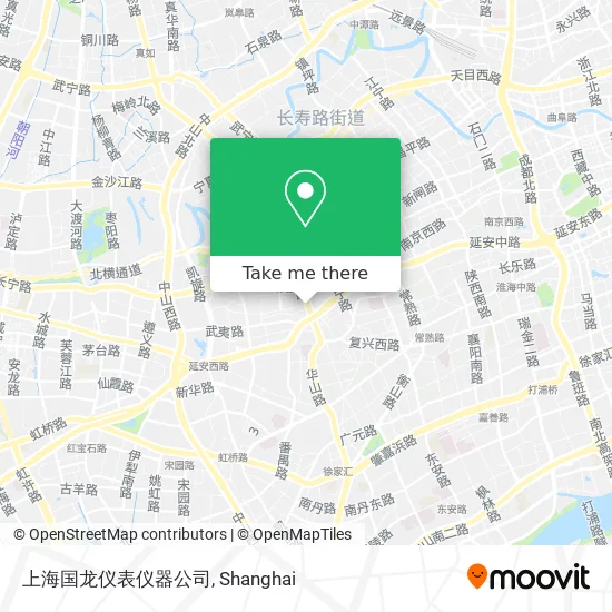 上海国龙仪表仪器公司 map
