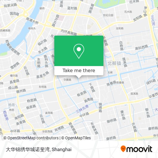 大华锦绣华城诺斐湾 map