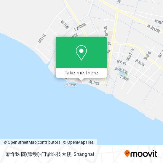 新华医院(崇明)-门诊医技大楼 map