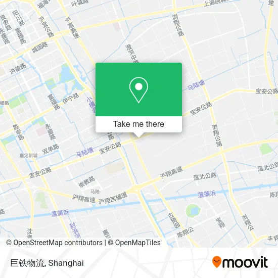 巨铁物流 map