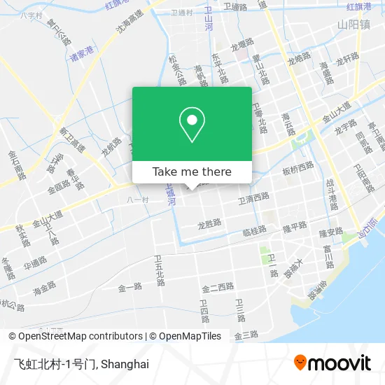 飞虹北村-1号门 map