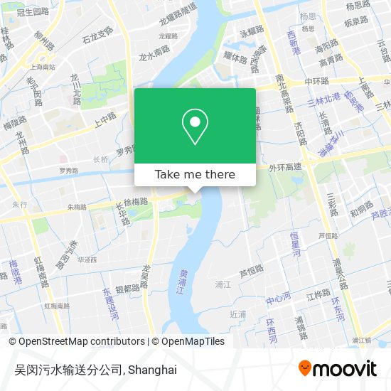 吴闵污水输送分公司 map