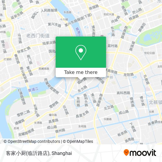 客家小厨(临沂路店) map