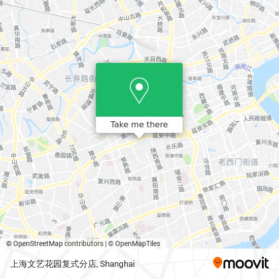 上海文艺花园复式分店 map