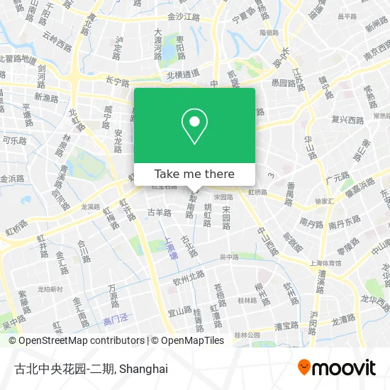 古北中央花园-二期 map
