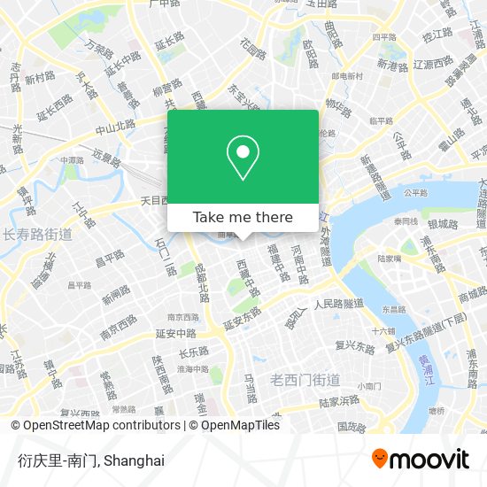 衍庆里-南门 map