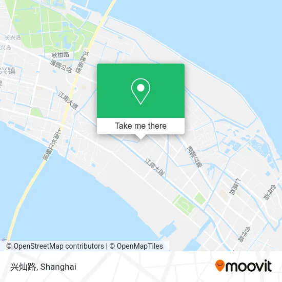 兴灿路 map
