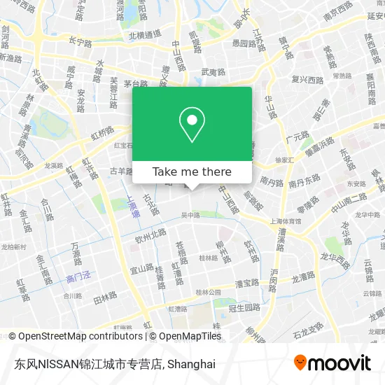 东风NlSSAN锦江城市专营店 map