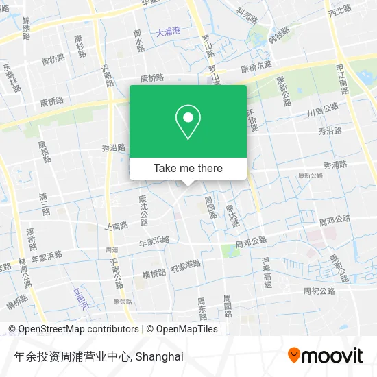 年余投资周浦营业中心 map