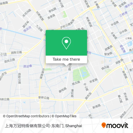 上海万冠特殊钢有限公司-东南门 map