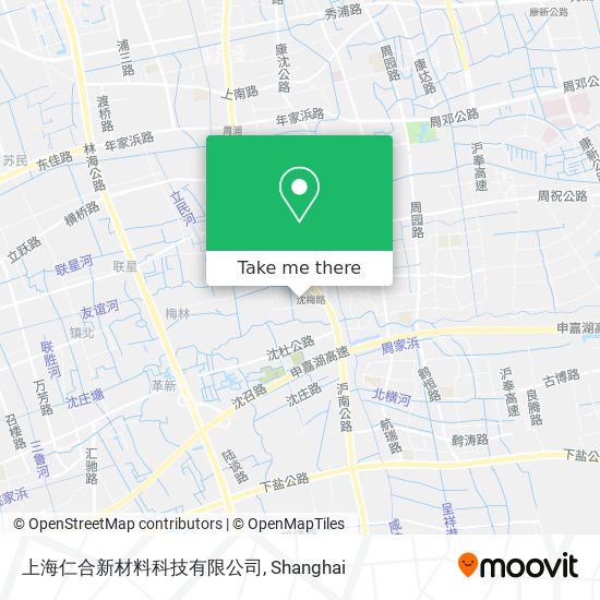 上海仁合新材料科技有限公司 map