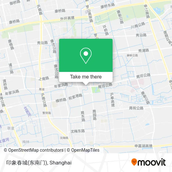印象春城(东南门) map