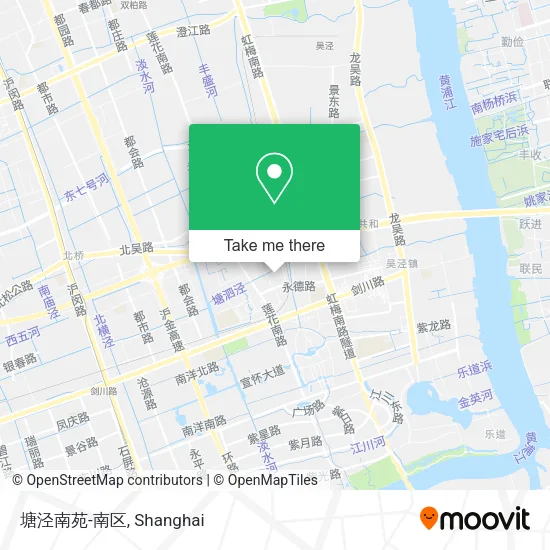 塘泾南苑-南区 map