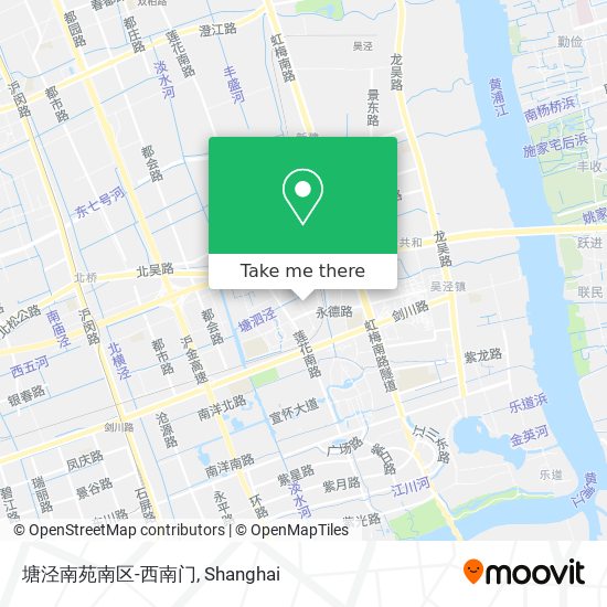 塘泾南苑南区-西南门 map