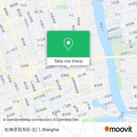 虹梅景苑东区-北门 map