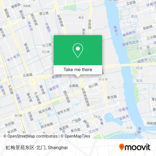 虹梅景苑东区-北门 map