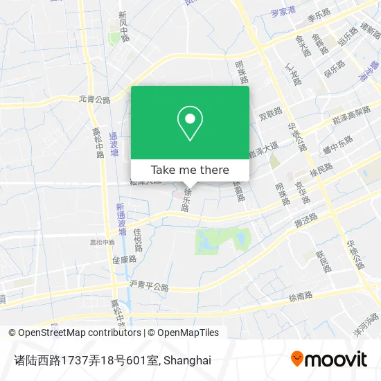 诸陆西路1737弄18号601室 map