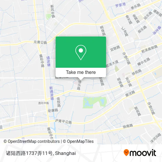 诸陆西路1737弄11号 map