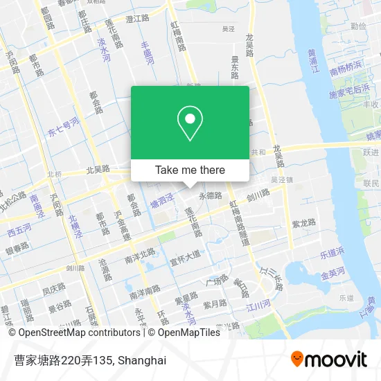 曹家塘路220弄135 map