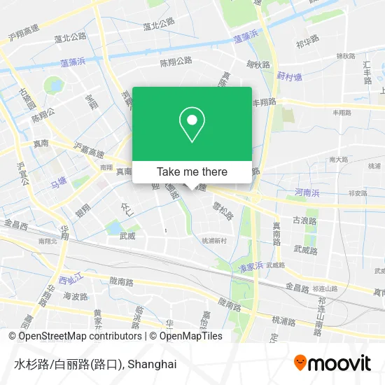 水杉路/白丽路(路口) map