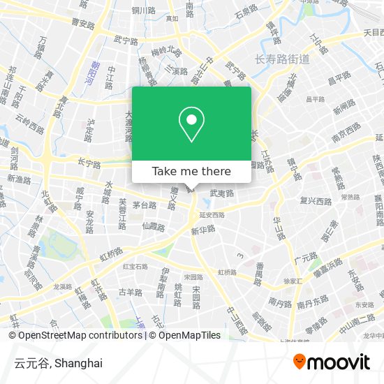 云元谷 map