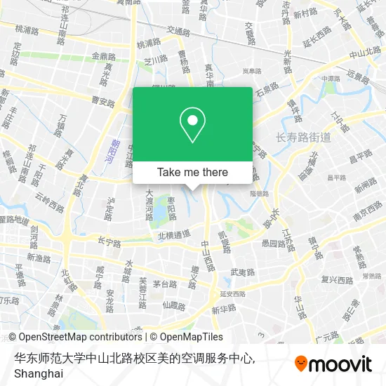 华东师范大学中山北路校区美的空调服务中心 map