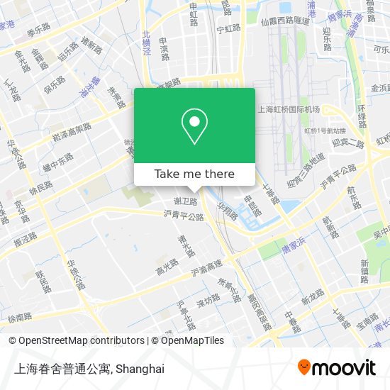 上海眷舍普通公寓 map