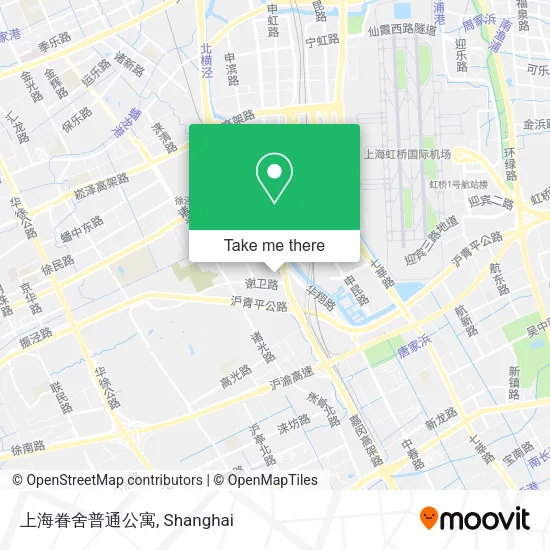 上海眷舍普通公寓 map